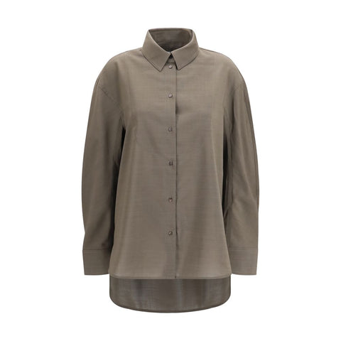 Gray Cotton Shirt