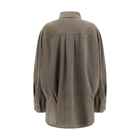 Gray Cotton Shirt