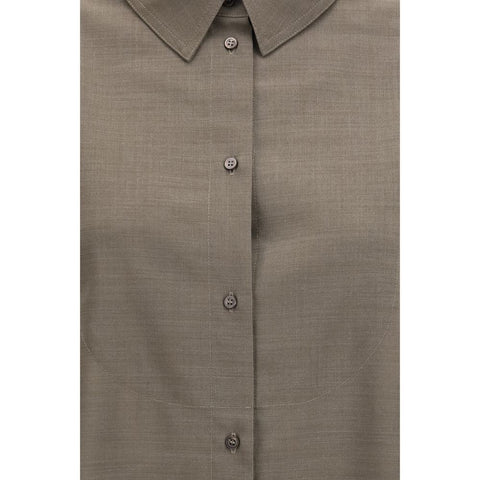 Gray Cotton Shirt