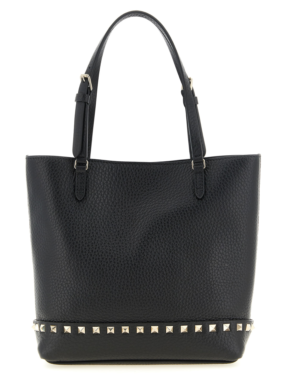Black Calfskin Shoulder Bag