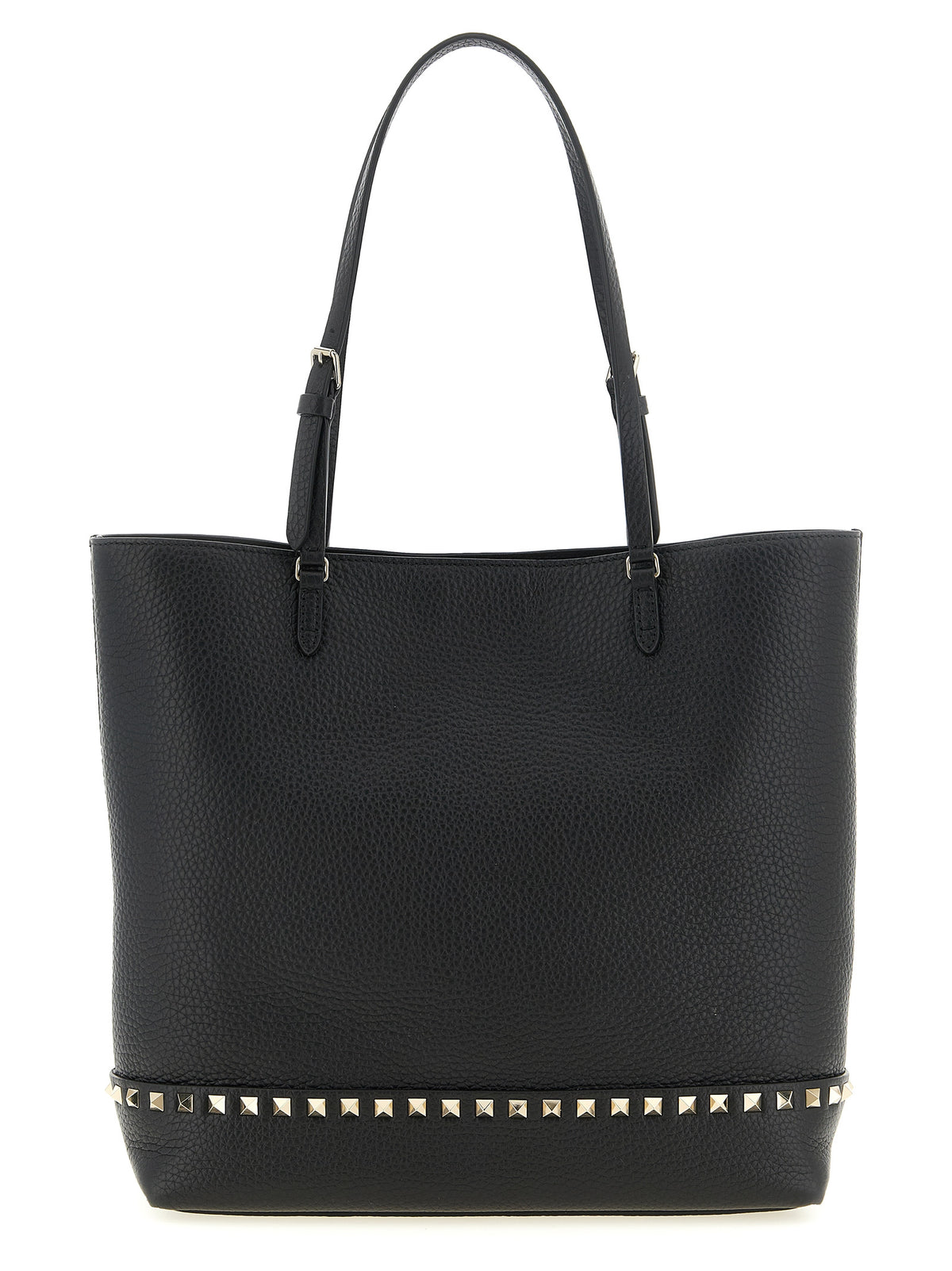 Black Calfskin Shoulder Bag