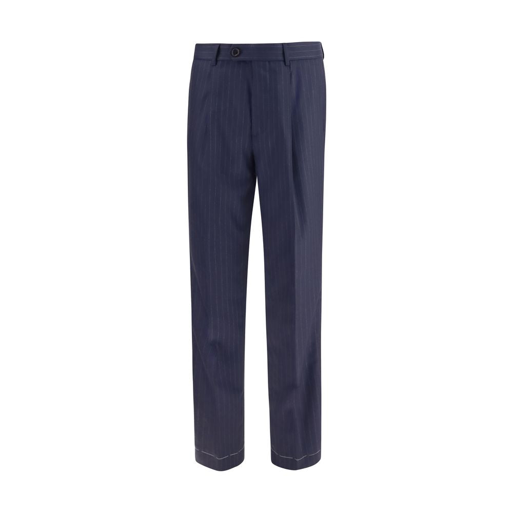 Blue Wool Oves Aries Dress Pants