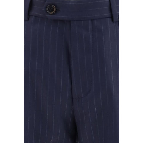 Blue Wool Oves Aries Dress Pants