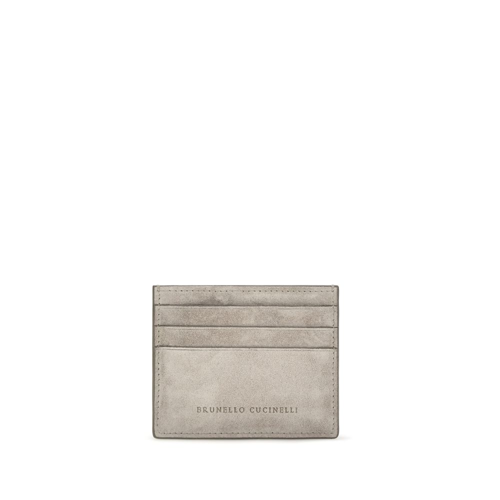 Gray Calf Leather Bos Taurus Wallet