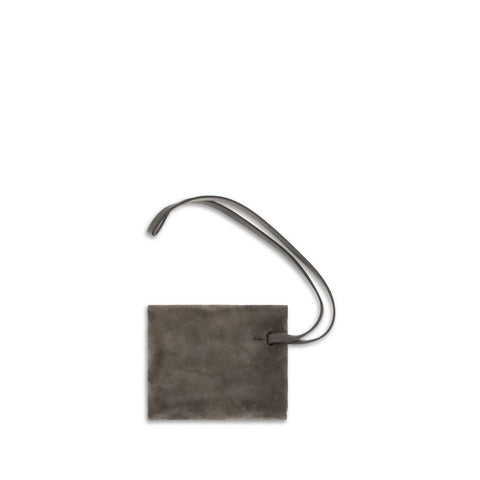 Brown Calf Leather Bos Taurus Keychain