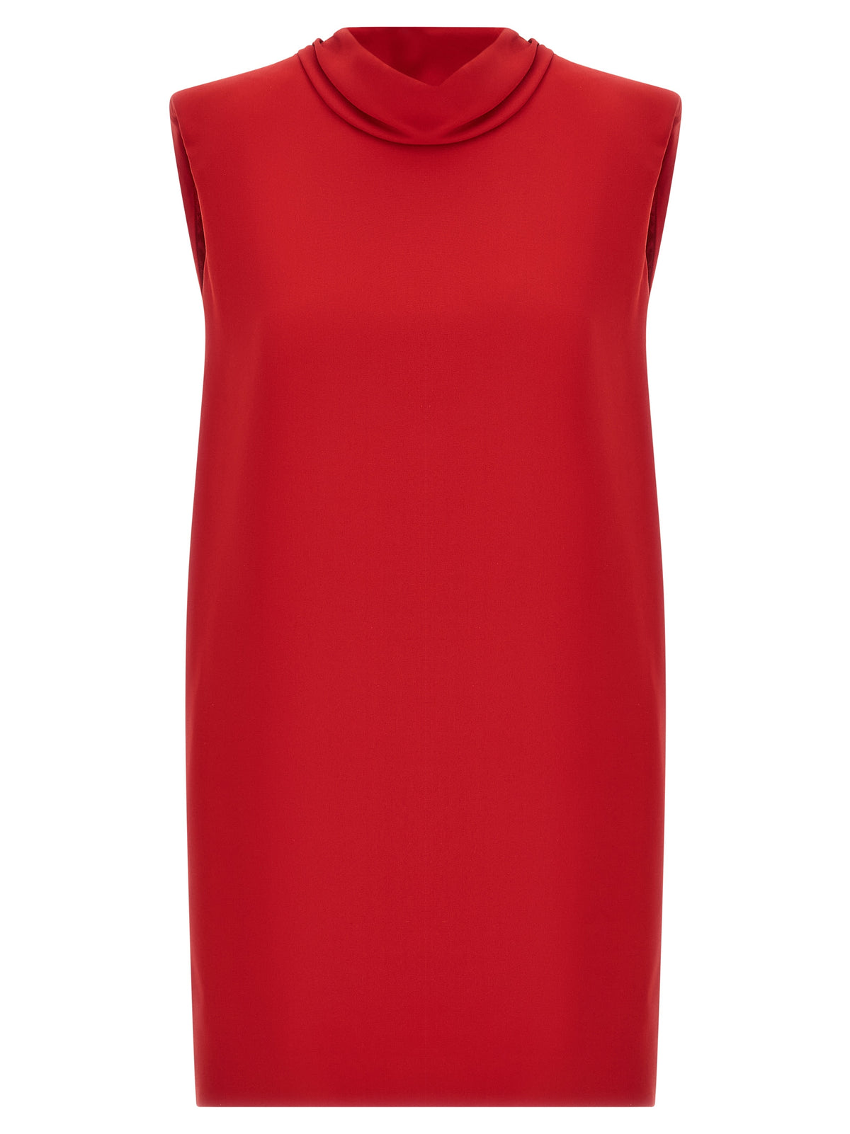 Multicolor Silk Short Dress