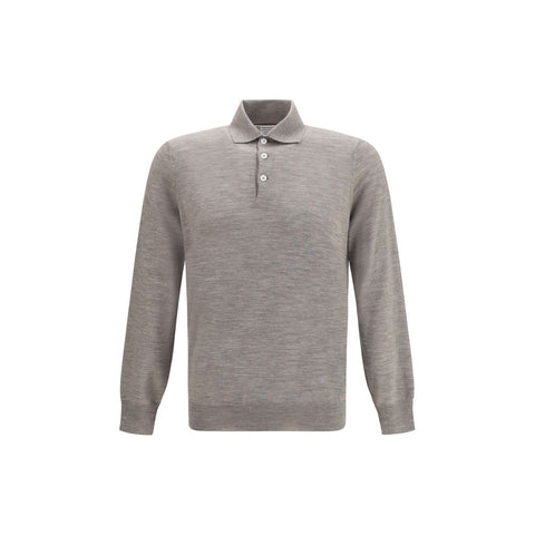 Gray Cashmere Sweatshirt