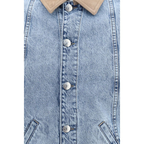 Blue Cotton Denim Jacket