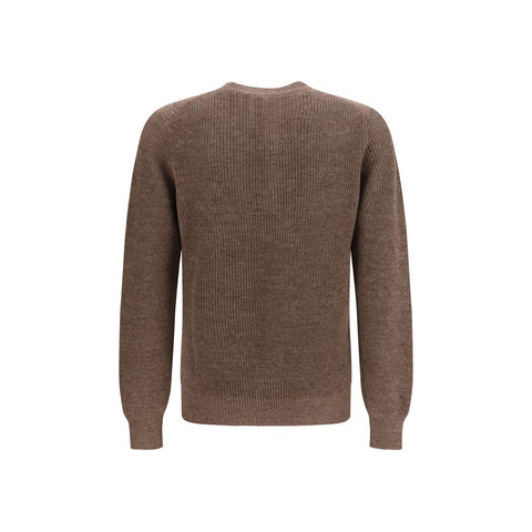 Brown Linen Sweatshirt