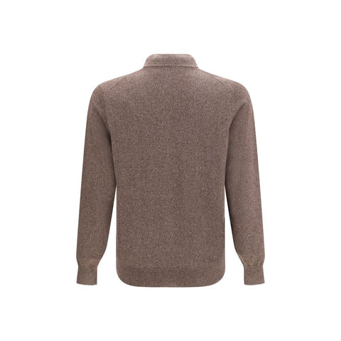 Brown Cashmere Cardigan
