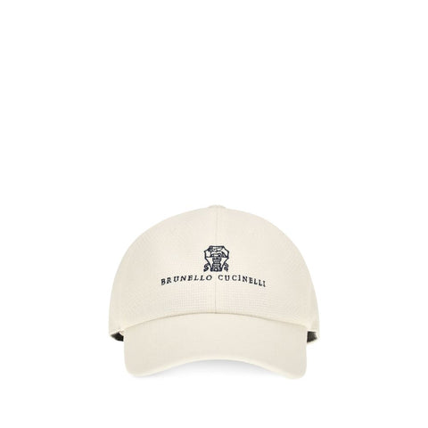 White Silk Cap (Baseball Hat)
