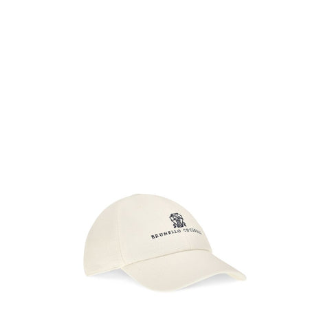 White Silk Cap (Baseball Hat)