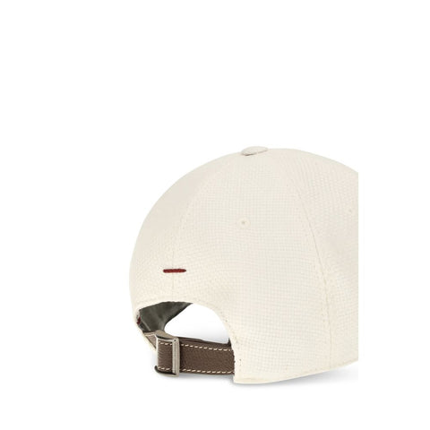 White Silk Cap (Baseball Hat)