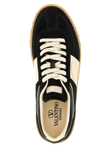 Multicolor Calfskin Low Top Sneakers