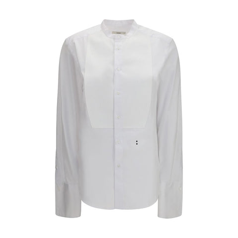 White Cotton Dress Shirt