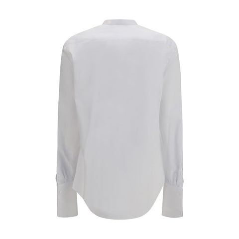 White Cotton Dress Shirt