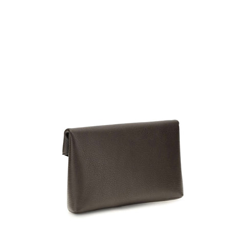 Brown Lamb Ovis Aries Clutch Bag