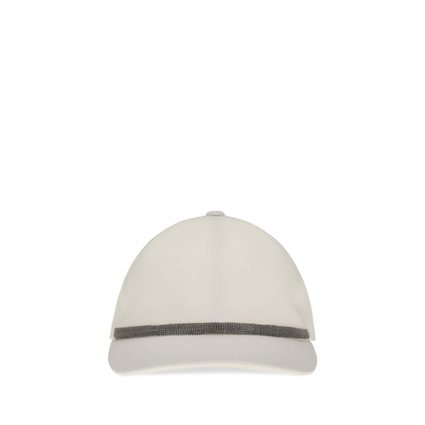 White Cotton Cap (Baseball Hat)