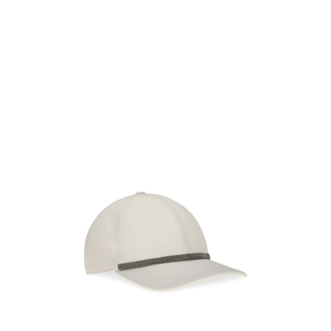White Cotton Cap (Baseball Hat)