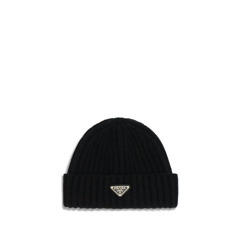 Black Wool Oves Aries Beanie
