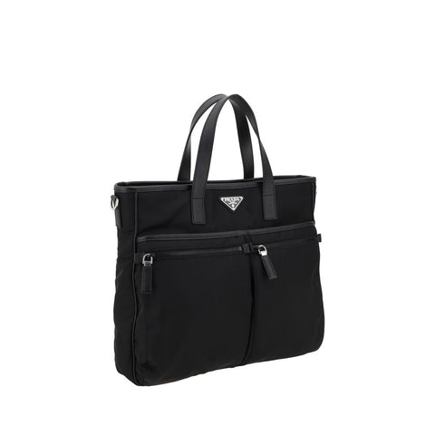 Black Nylon Shoulder Bag
