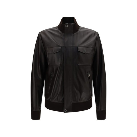 Brown Lamb Ovis Aries Bomber