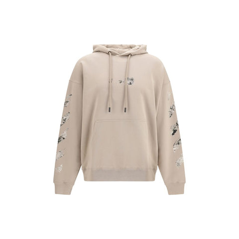 Beige Cotton Sweatshirt