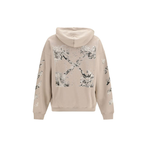 Beige Cotton Sweatshirt
