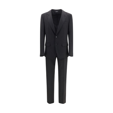 Black Wool Oves Aries Two-Piece Suit