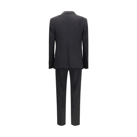 Black Wool Oves Aries Two-Piece Suit