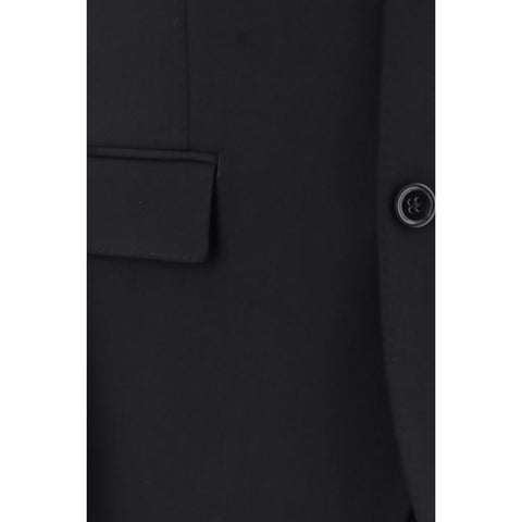 Black Wool Oves Aries Two-Piece Suit