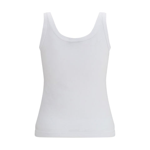 White Cotton Tank Tops