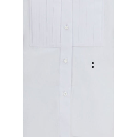 White Cotton Dress Shirt