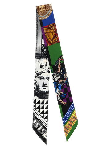 Multicolor Silk Foulard