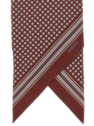 Bordeaux Silk Foulard