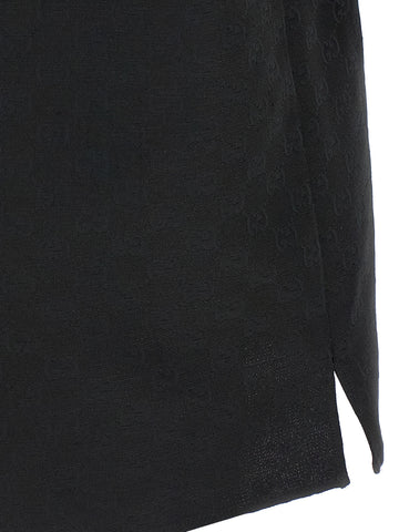 Black Linen Blouse