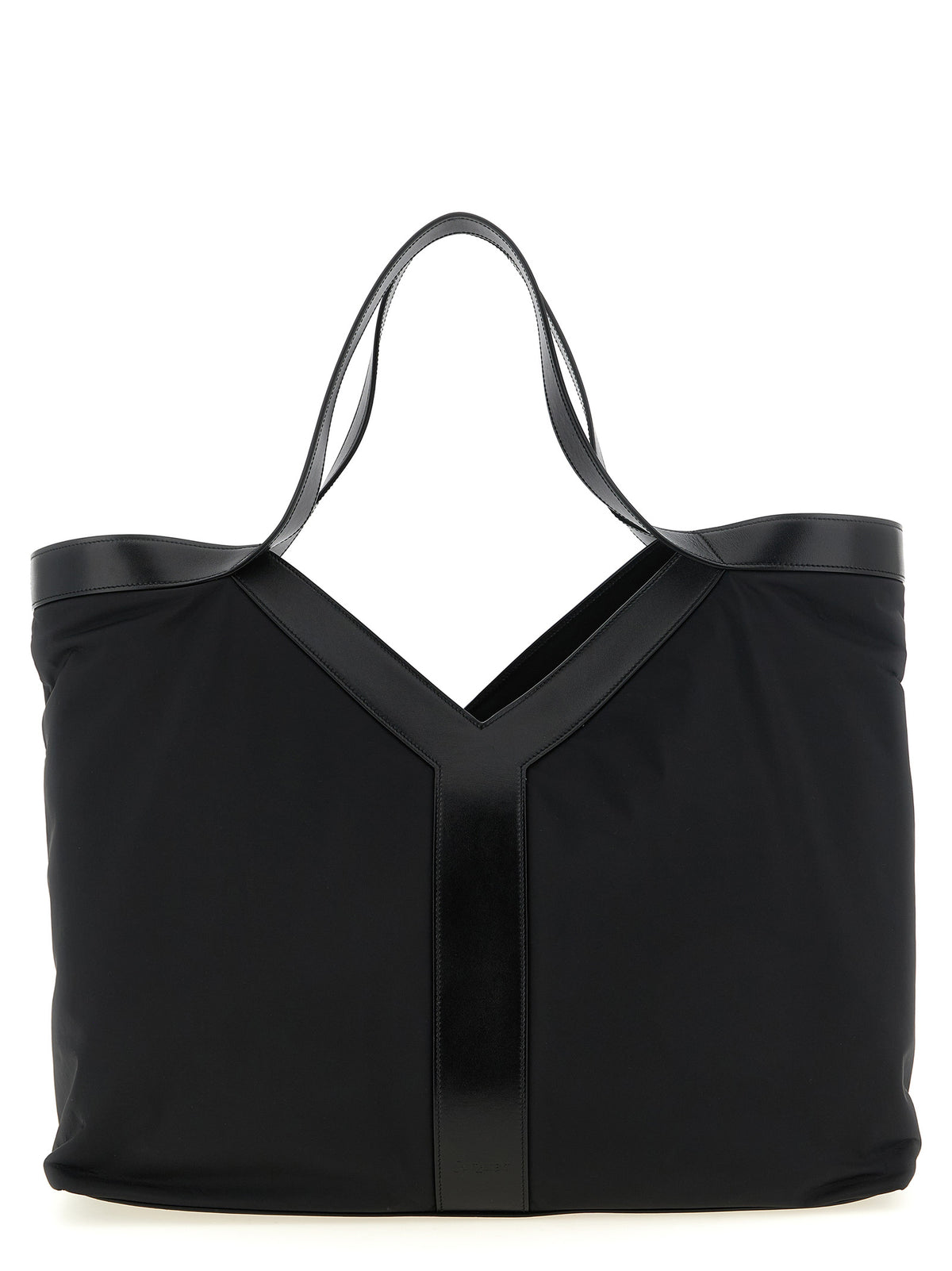 Black Calfskin Tote Bag