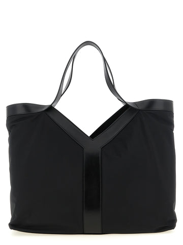 Black Calfskin Tote Bag