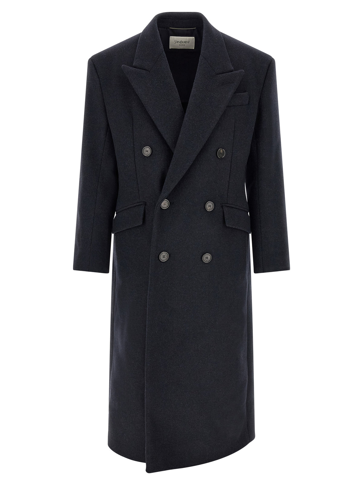 Blue Wool Coat