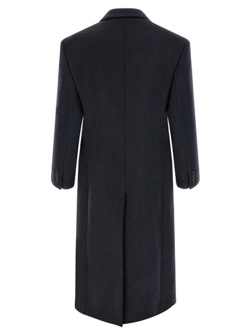 Blue Wool Coat