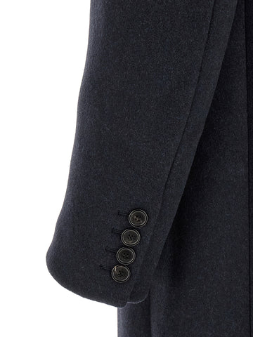 Blue Wool Coat