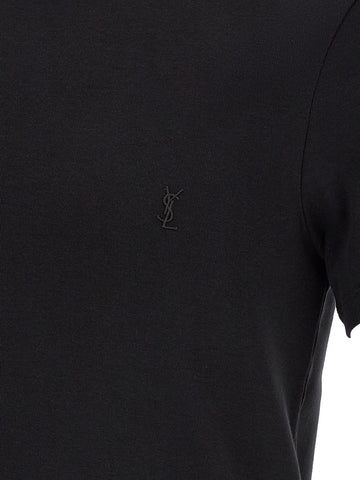Black Cotton T-Shirt
