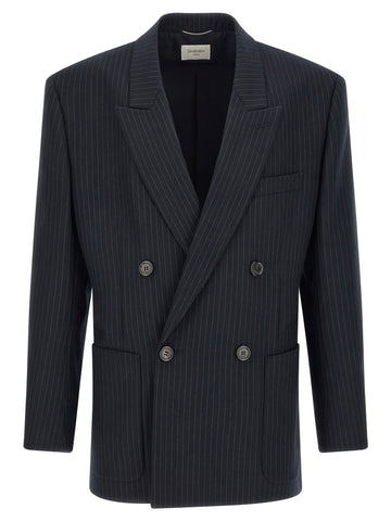 Blue Wool Blazer