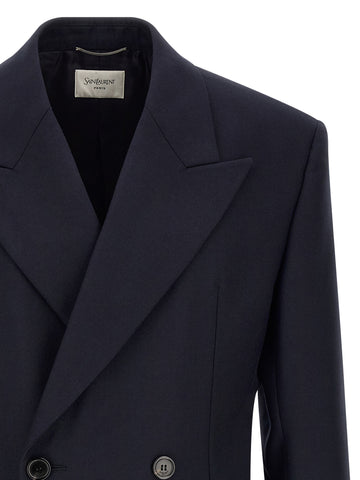 Blue Wool Blazer