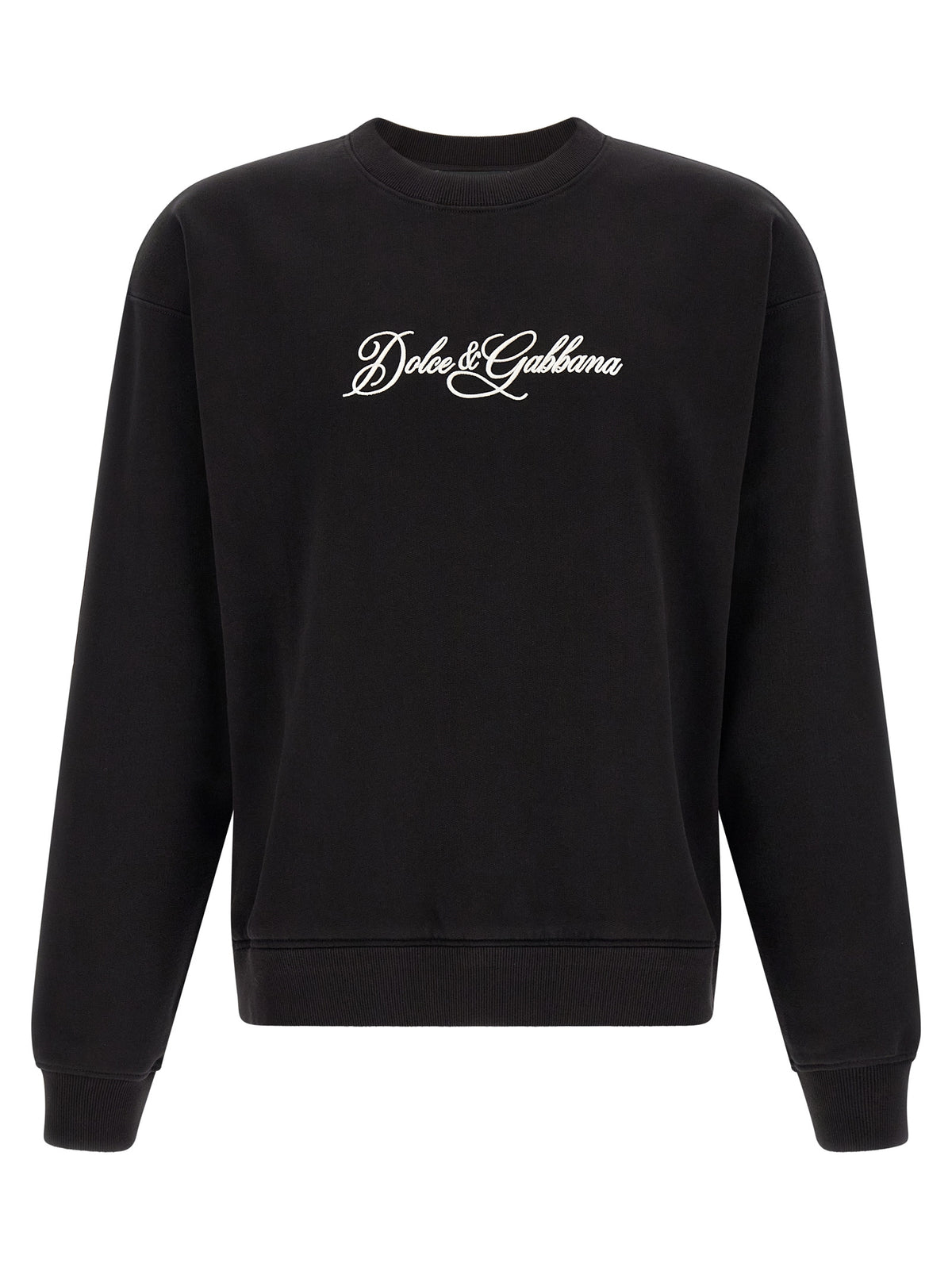 Black Cotton Sweatshirt