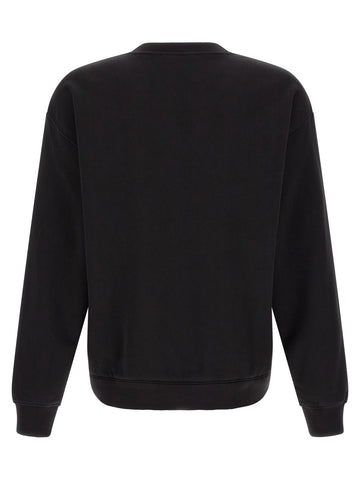 Black Cotton Sweatshirt