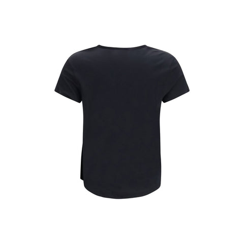 Black Cotton T-Shirt