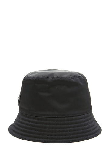 Black Nylon Bucket Hat