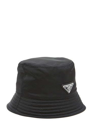 Black Nylon Bucket Hat