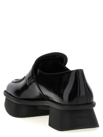 Black Calfskin Slip-On Loafers